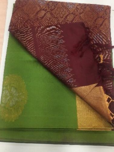SOFT SILK SAREE WITH BLOUSE